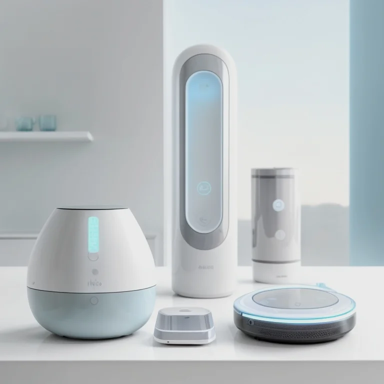 AI Vacuum Cleaner in Living Room